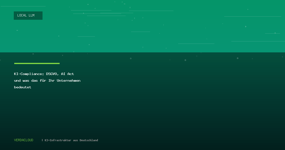 KI-Compliance: DSGVO, AI Act und was das für Ihr Unternehmen bedeutet