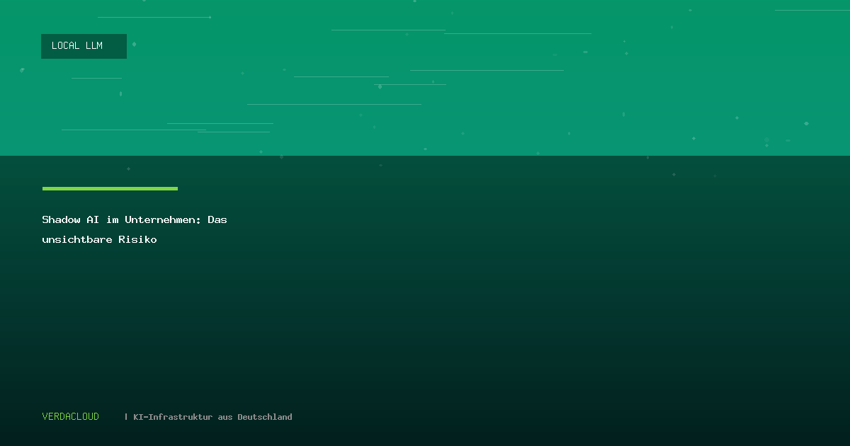 Shadow AI im Unternehmen: Das unsichtbare Risiko